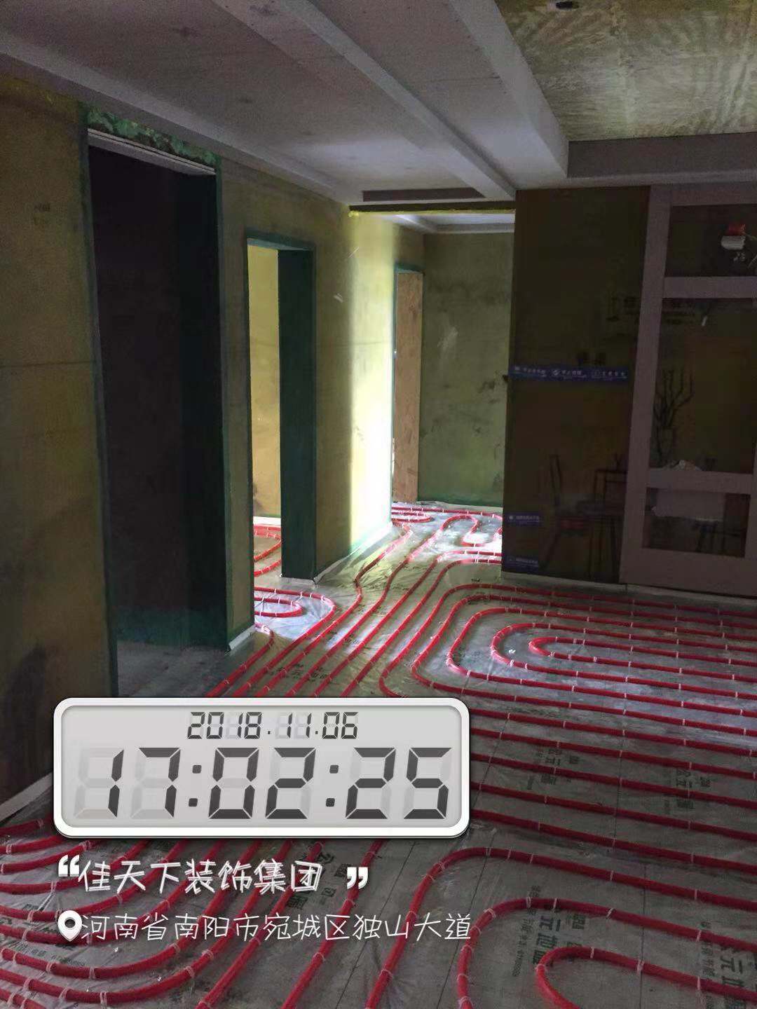 南阳佳天下装饰龙达新天地在建工地实景拍摄