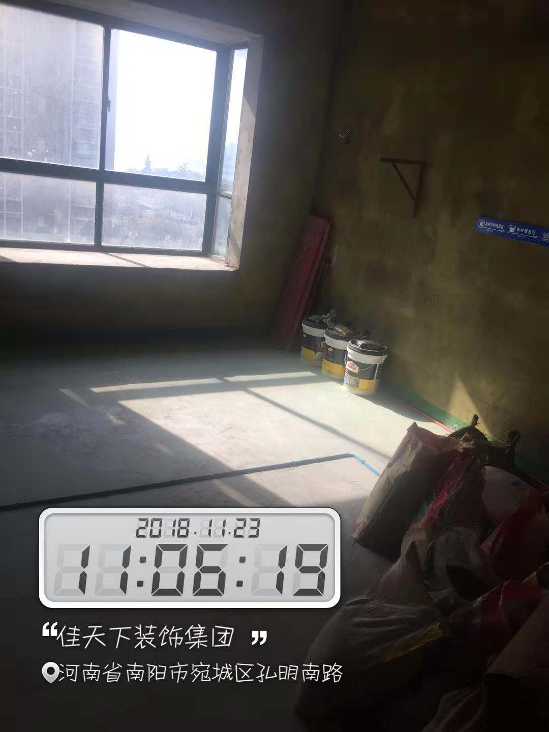 佳天下装饰在建工地实景拍摄